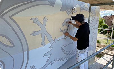 Murals in Ueckermünde