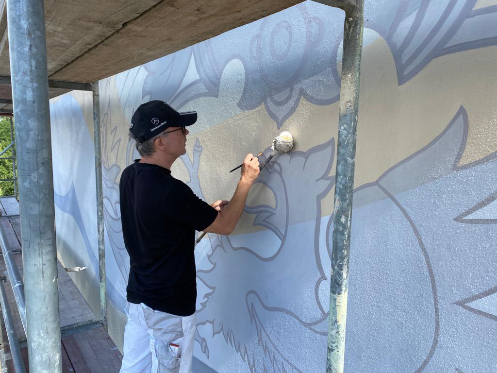 Murals in Ueckermünde