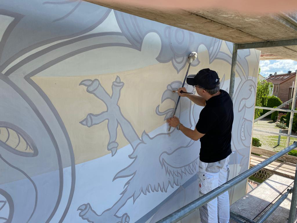 Murals in Ueckermünde