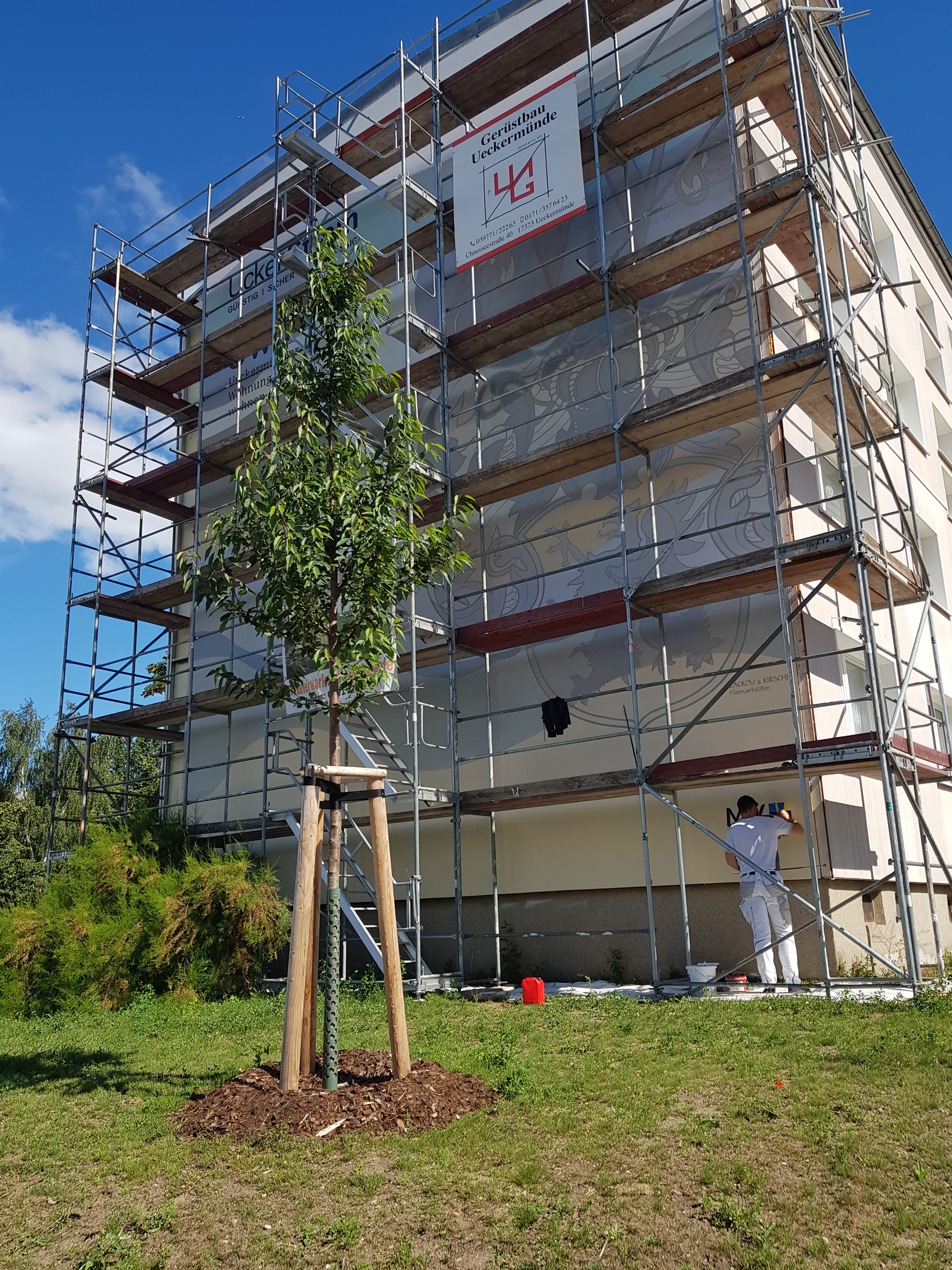 Murals in Ueckermünde